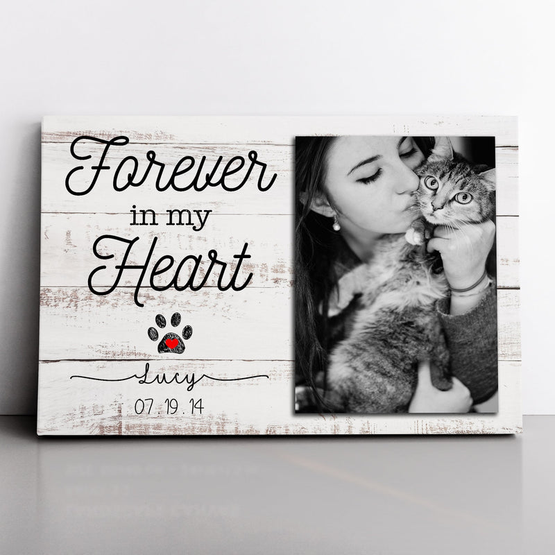 Personalized Pet Memorial Frame, Dog Memorial Gift, Cat Memorial Gift, Pet Memorial Gift, Dog Loss Gift, Cat Loss Gift, Pet Loss Gifts CANLA15_Miss Pet Canvas