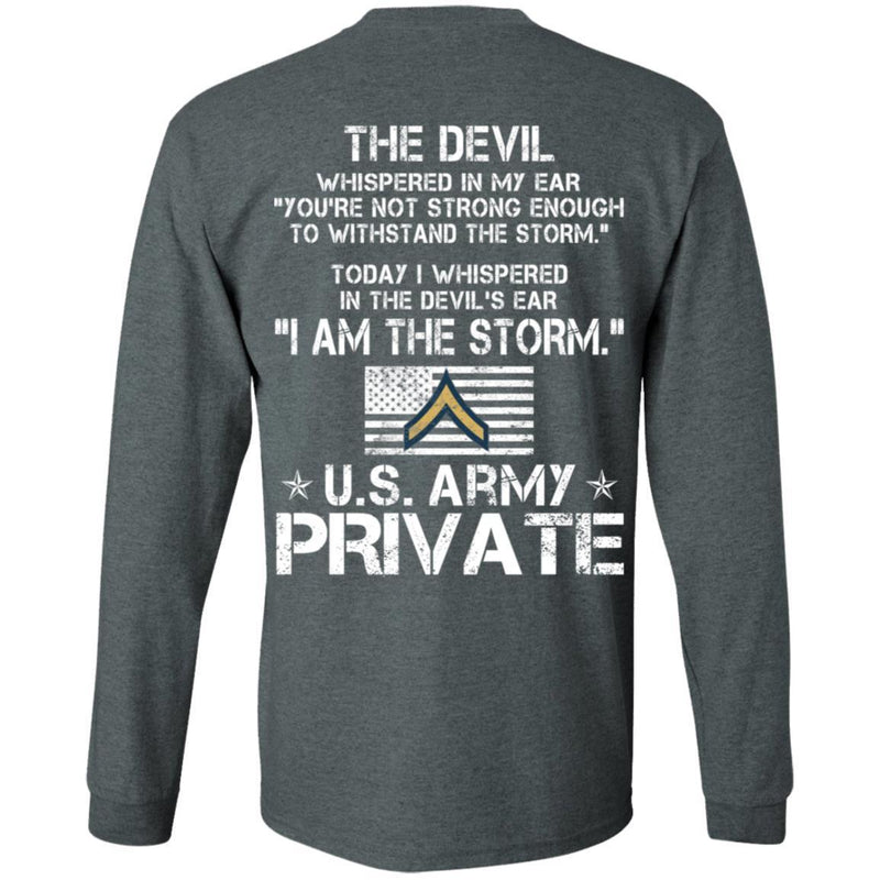 1- I Am The Storm - Army Private CustomCat
