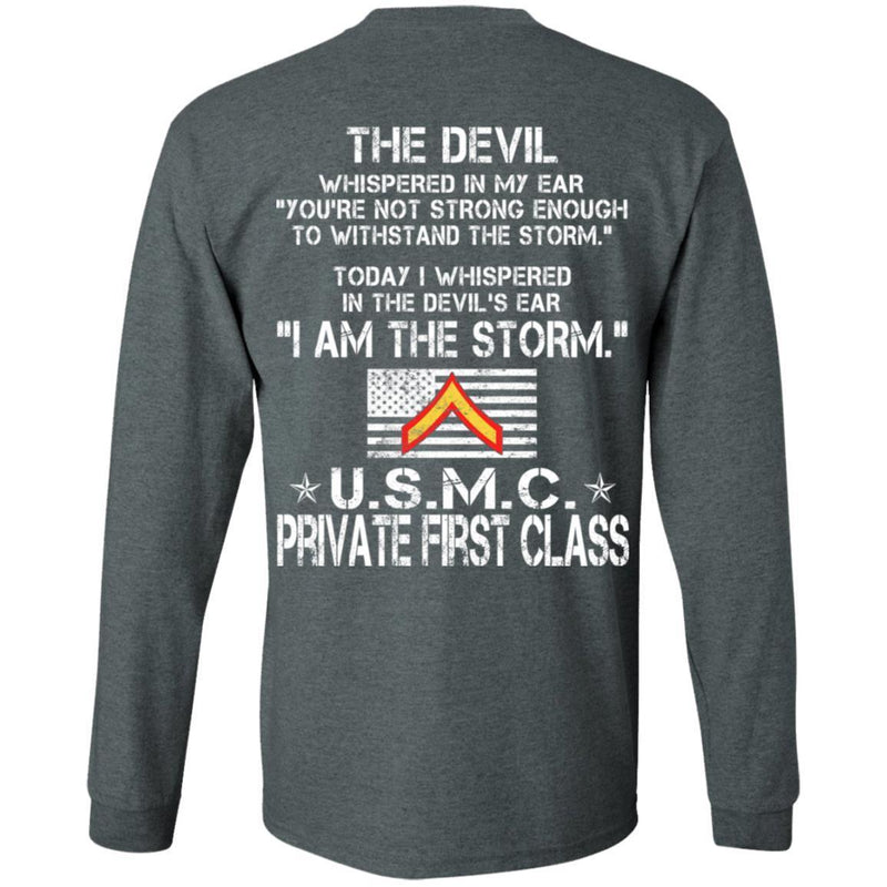 1- I Am The Storm - USMC Private First Class CustomCat