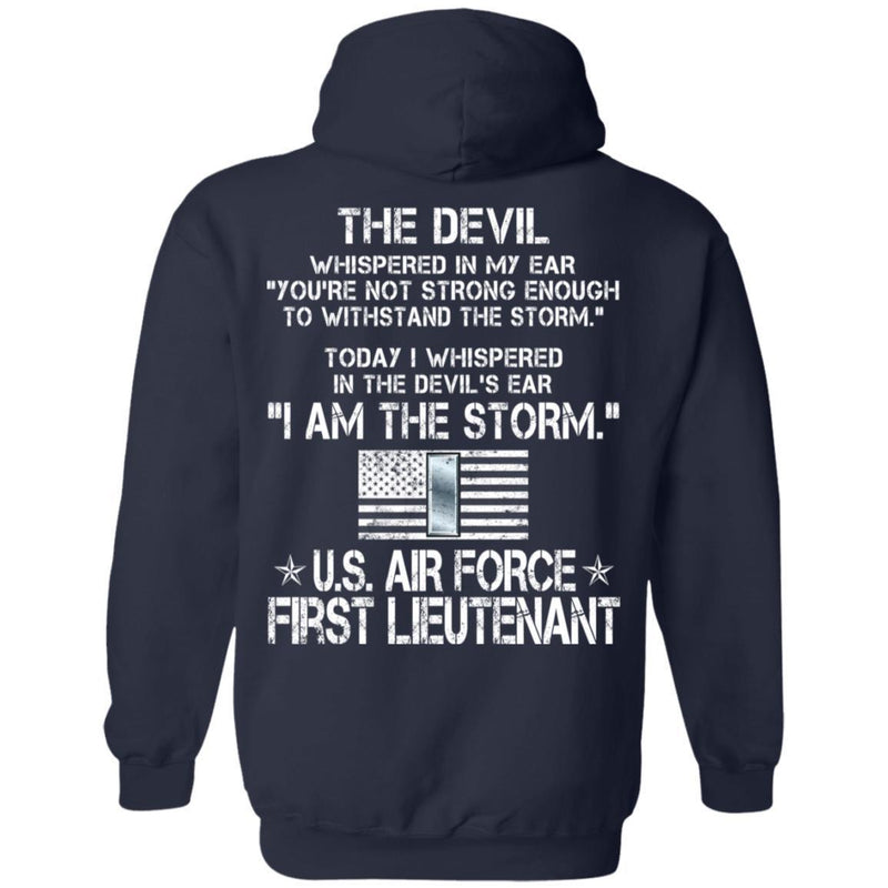 12- I Am The Storm - US Air Force First Lieutenant CustomCat