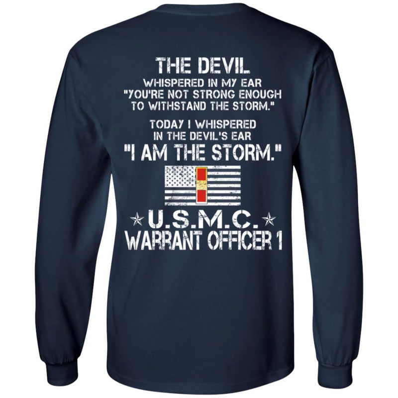 12- I Am The Storm - USMC Warrant Officer 1 CustomCat