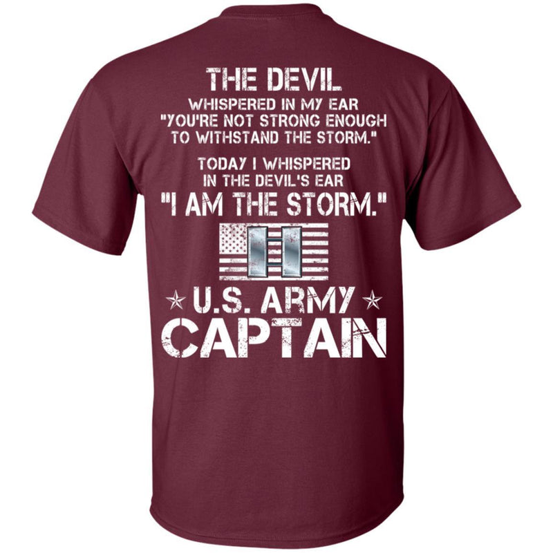 20- I Am The Storm - Army Captain CustomCat
