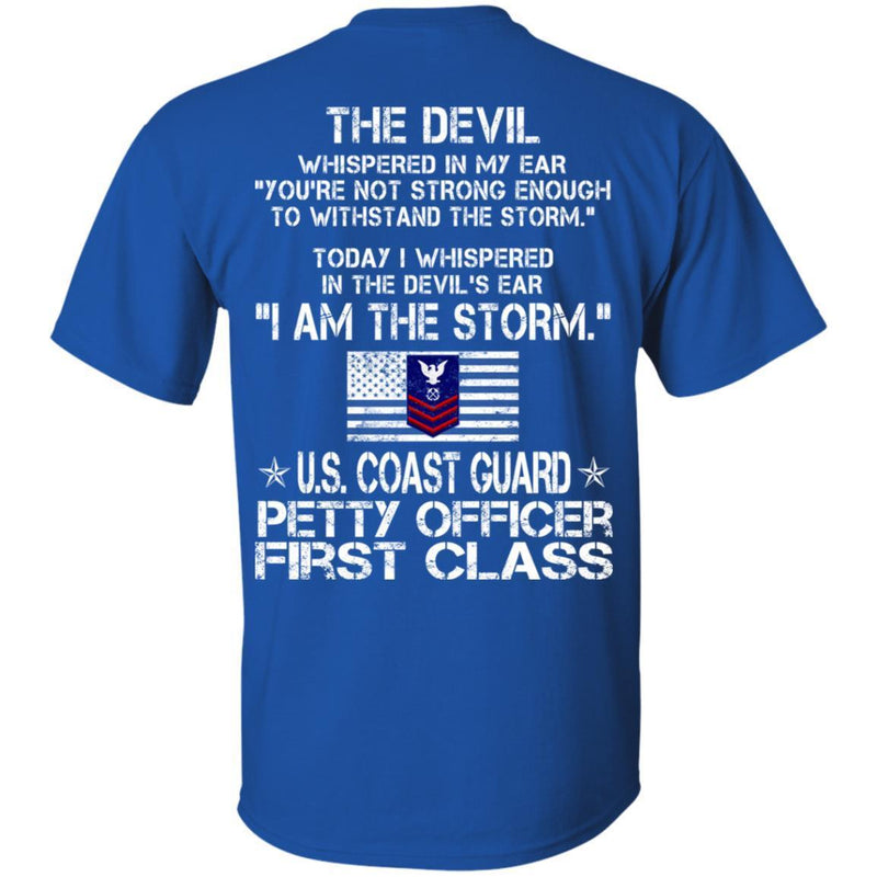 6- I Am The Storm - US Coast Guard Petty Officer First Class CustomCat