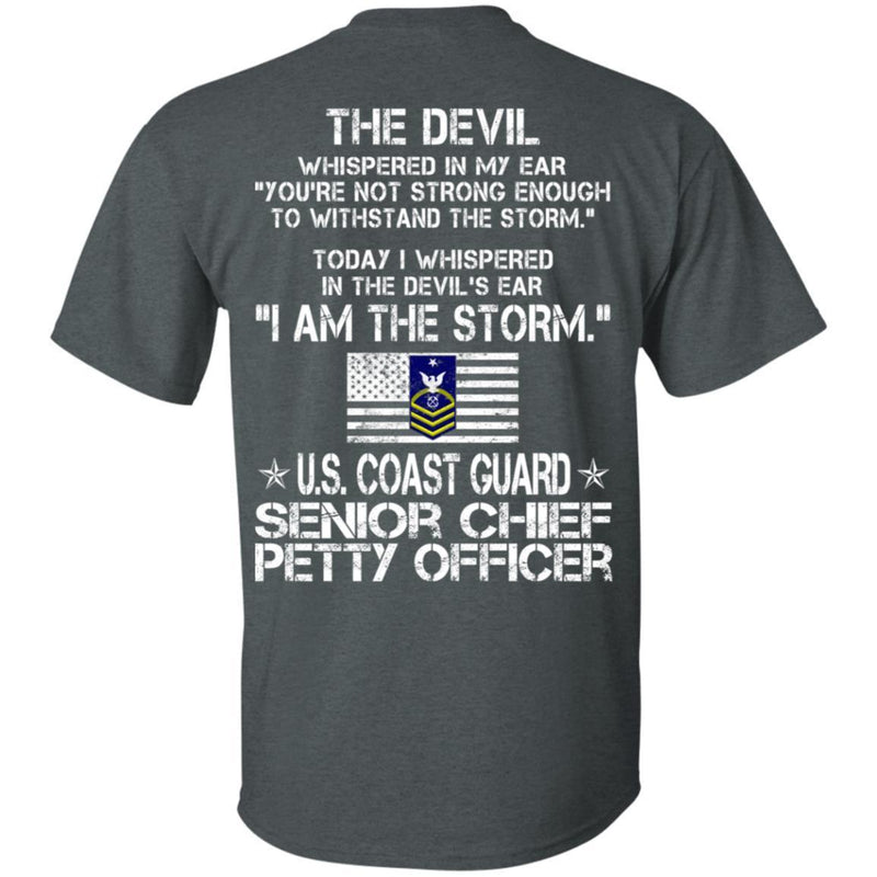 8- I Am The Storm - US Coast Guard Senior Chief Petty Officer CustomCat