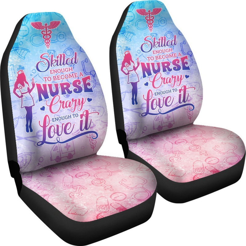 Adorable Skilled Nurse Car Seat Covers (Set Of 2)