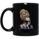 African American Coffee Mug Art Black Women Black History Month Mug for Women Africa Pride 11oz - 15oz Black Mug