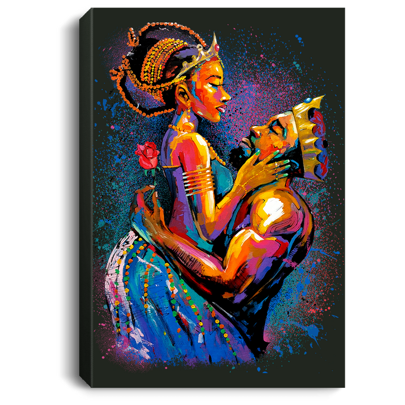 African American Canvas - Queen And King For Living Room Home Decor