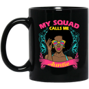African American Coffee Mug My Squad Calls Me Auntie 11oz - 15oz Black Mug