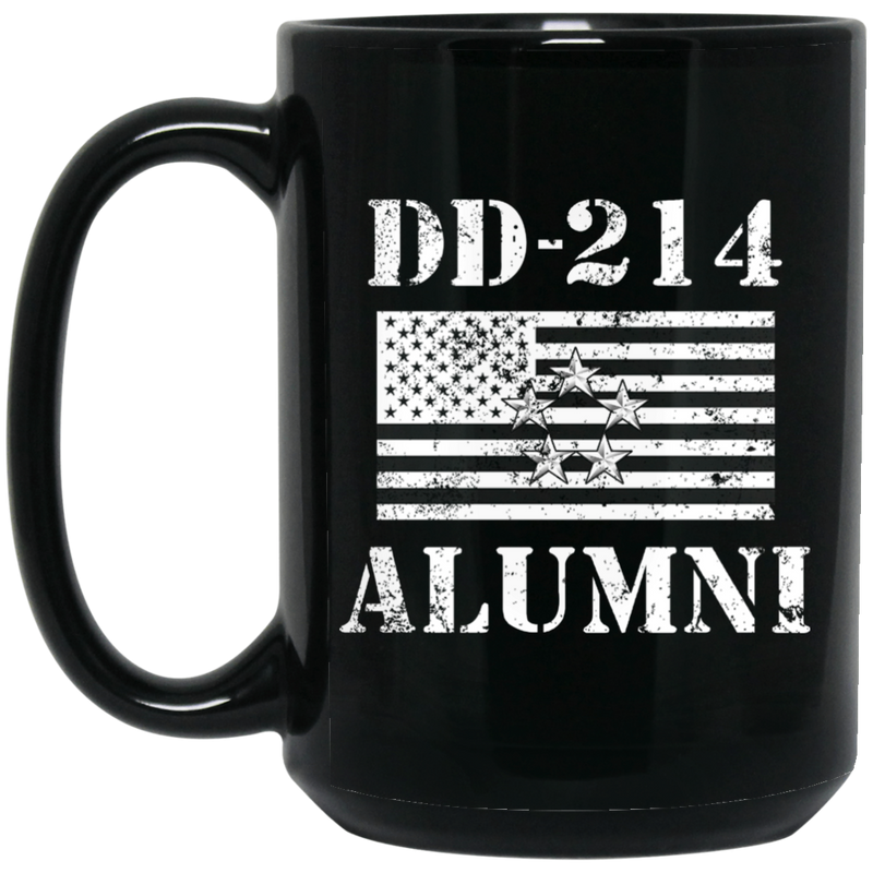 Air Force Coffee Mug DD 214 Alumni - Air Force General Of The Air Force 11oz - 15oz Black Mug