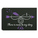 Alzheimer's Awareness Canvas - There Is More To My Story Canvas Wall Art Decor