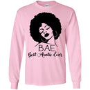 Best Auntie Ever BAE Funny African American T-shirt CustomCat