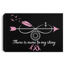 Breast Cancer Awareness Canvas - There Is More To My Story Canvas Wall Art Decor