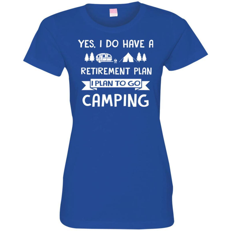 Camping T-Shirt You Don't Have Tobe Crazy To Me My Camping Friend I Will Train You Camper Tee Shirt CustomCat