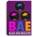 African American Canvas - BAE Black Educated Black History Month Black Girl African American Canvas