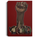 African American Canvas - Strong Hand Black History Month For Living Room Home Decor