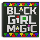 African American Canvas -Black Girl Magic Canvas for Living Room Home Decor