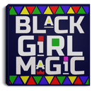 African American Canvas -Black Girl Magic Canvas for Living Room Home Decor