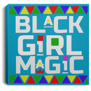 African American Canvas -Black Girl Magic Canvas for Living Room Home Decor