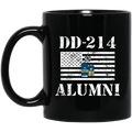 Coast Guard Coffee Mug DD 214 Alumni - Coast Guard Commander 11oz - 15oz Black Mug CustomCat