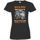 DEATH SMILES AT ALL OF US ONLY THE AIR FORCE VETERAN SMILE BACK HALLOWEEN T SHIRT VETERANS' DAY TEES CustomCat