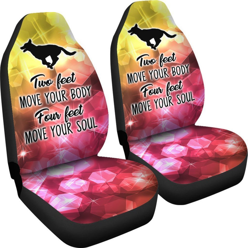 Funny Saying For Dog Car Seat Covers (Set Of 2)