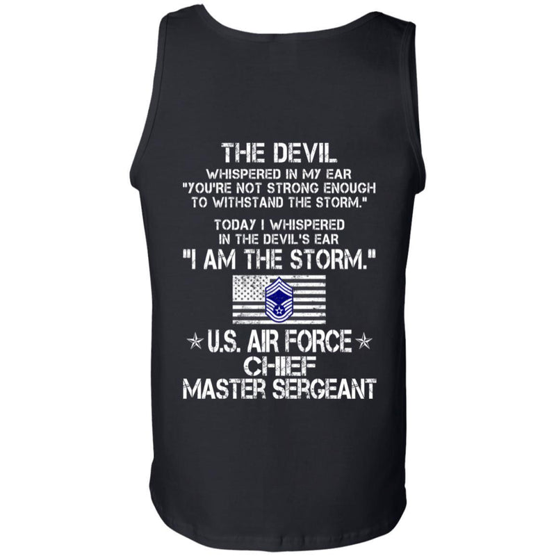 I Am The Storm - US Air Force Chief Master Sergeant CustomCat