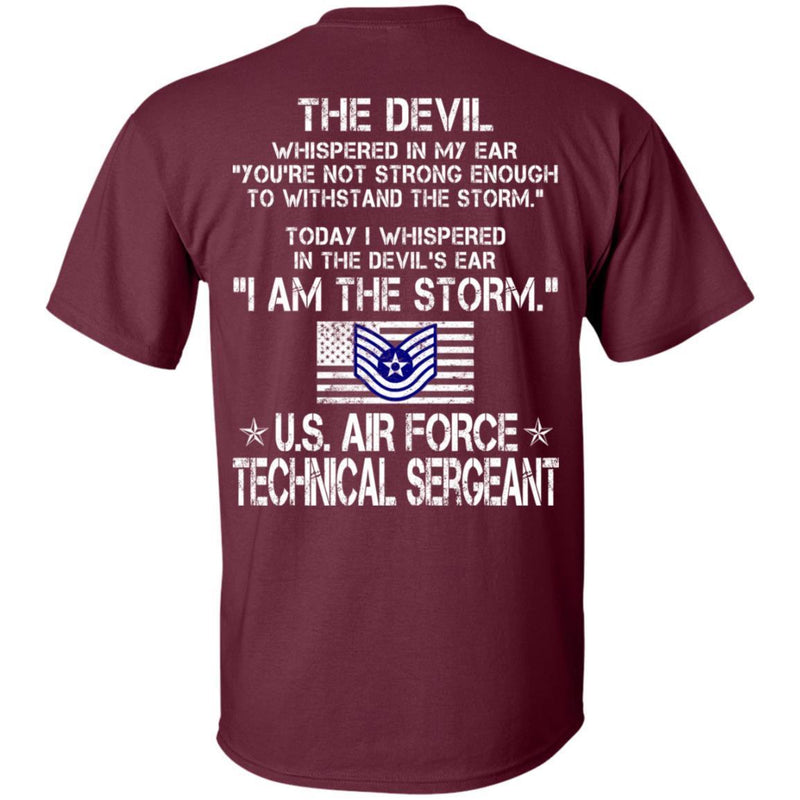 I Am The Storm - US Air Force Technical Sergeant CustomCat