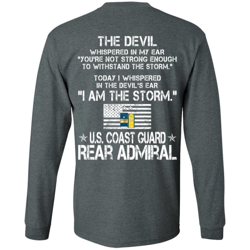 I Am The Storm - US Coast Guard Rear Admiral CustomCat