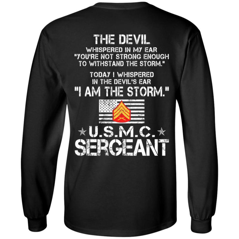 I Am The Storm - USMC Sergeant CustomCat