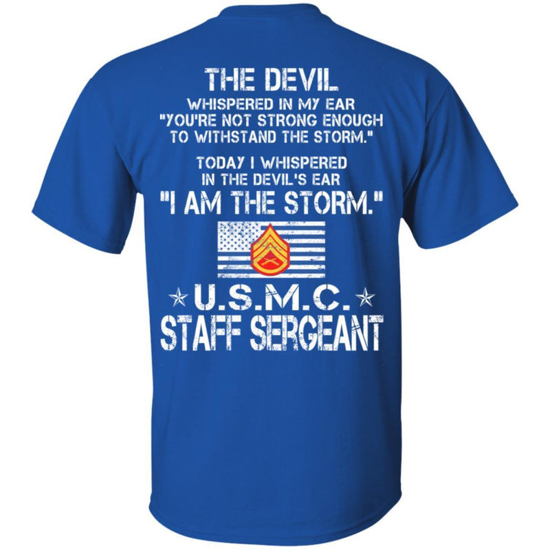 I Am The Storm - USMC Staff Sergeant CustomCat