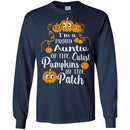 I'm a Proud Auntie Of The Cutest Pumpkins In The Patch Halloween Funny Gift T Shirts CustomCat