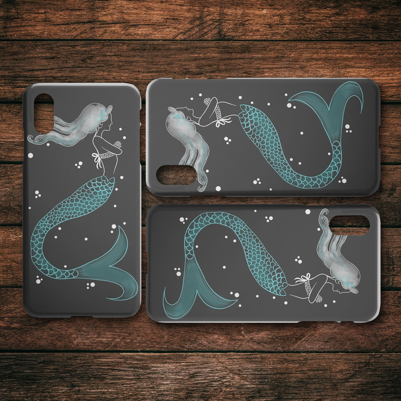 Mermaid Kinda Pissed About Not Being A Mermaid iPhone Case teelaunch