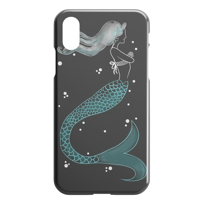 Mermaid Kinda Pissed About Not Being A Mermaid iPhone Case teelaunch