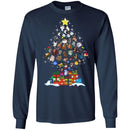 Merry Christmas Dog T Shirt CustomCat