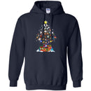 Merry Christmas Dog T Shirt CustomCat