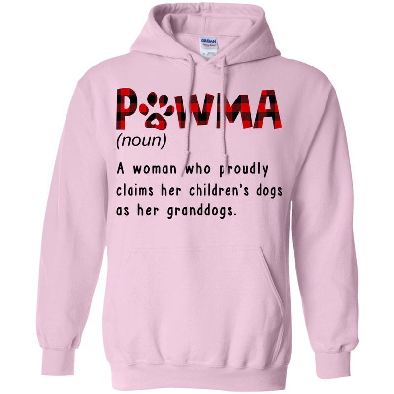 PAWMA A Woman Who Proundly  Claims Her Children's Dogs As Her Granddogs Funny Dog T-shirt CustomCat