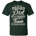 Proud Dad of a Freaking Awesome Son T-shirts CustomCat
