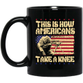 Sniper Coffee Mug Sniper This Is How Americans Take A Knee 11oz - 15oz Black Mug CustomCat