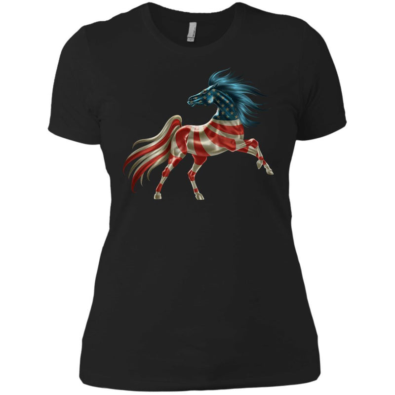 T-shirt for Horse Lovers Horse America CustomCat