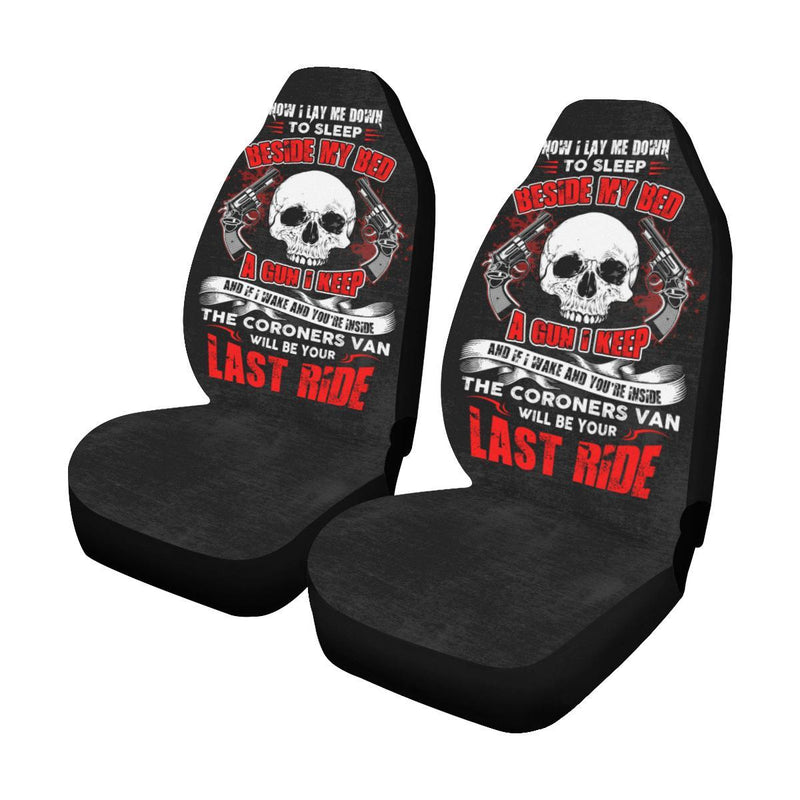 The Coroners Van Will Be Your Last Ride Car Seat Covers (Set of 2)