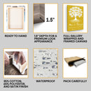 50th Anniversary Gift, Personalized Gifts Family Name Sign Canvas Wall Art Custom Family Tree Gift, Last Name Sign Wedding Anniversary Gifts CANPO15_Heart Name Canvas