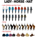 Copy of Personalized Name Horse Girl Shirt, Just A Girl Who Loves Horses, Custom Gift For Horse Lover, Best Friend Shirts, Women Shirt Cowgirl Shirt SHIRTS_Horse Shirt