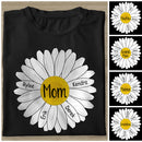 Custom Mom Nana Grandma Family Daisyflower On Shirt Mother's Day Gift SHIRTS_Daisyflower Shirt