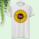 Custom Mom Nana Grandma Family Sunflower On Unisex Adult Shirt Christmas Gift SHIRTS_Sunflower Shirt
