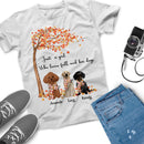 Custom Names Just A Girl Who Love Fall And Her Dogs Shirt Thanksgiving Gift Dog Lover Gift, Autumn Shirt Personalized Shirts For Women Shirt SHIRTS_Autumn Dog Girl