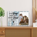 Custom Photo, Personalized Pet Memorial Canvas, Pet Loss Canvas, Cat Loss Gift, Dog Loss Gift, Your Wings Were Ready My Heart Was Not Canvas CANLA15_Miss Pet Canvas