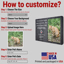 Custom Photo Pet Loss Canvas, Personalized Pet Memorial Canvas, Cat Loss Gift, Dog Loss Gift, Pet Bereavement, Pet Sympathy Would Have Live Forever Canvas CANLA15_Miss Pet Canvas