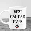 Personalized Cat Dad Mug, Cat Lover Gift, Best Friend Mug, Custom Cat Mug, Best Cat Dad Ever Mug, Cat Gift For Men, Gift For Cat Lover MUG_Cat Mug