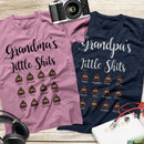 Personalized Children's Name Mom's Little Shits T Shirt, Grandma's Little Shits Shirt, Daddy's Little Shits, Father's Day Gift, Gift For Mom SHIRTS_Little Shits Shirt