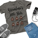 Personalized Children's Name Mom's Little Shits T Shirt, Grandma's Little Shits Shirt, Daddy's Little Shits, Father's Day Gift, Gift For Mom SHIRTS_Little Shits Shirt